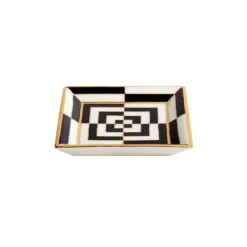 Jonathan Adler Op Art Square Tray