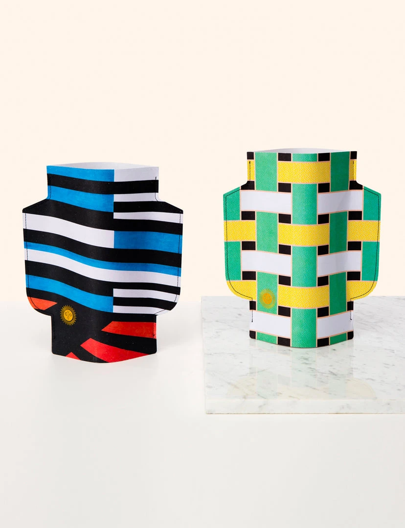 Octaevo Palma Paper Vase DECOR 2 Octaevo Palma Paper Vase DECOR