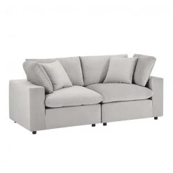 Modway FURNITURE Cody 2 Piece Sectional Velvet Sofa 21 Modway FURNITURE Cody 2 Piece Sectional Velvet Sofa