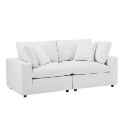 Modway FURNITURE Cody 2 Piece Sectional Velvet Sofa 24 Modway FURNITURE Cody 2 Piece Sectional Velvet Sofa