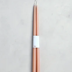 The Floral Society Dipped Taper Candles, Petal