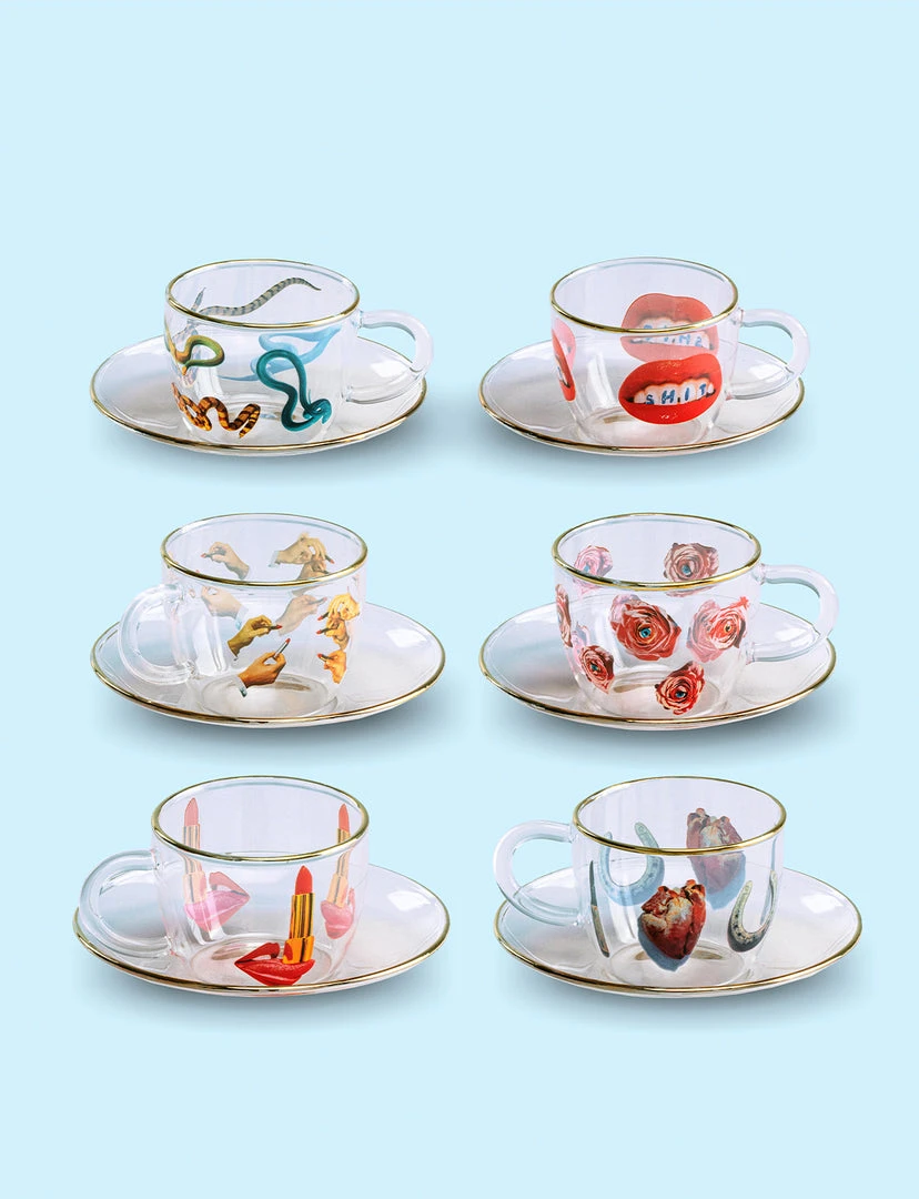 NEW ARRIVAL Seletti Toiletpaper Coffee Cup, Lipsticks 5 NEW ARRIVAL Seletti Toiletpaper Coffee Cup, Lipsticks