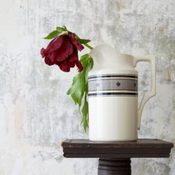 Sir/Madam Hand-Painted Still Life Pitcher