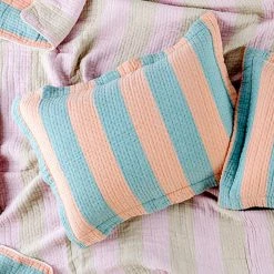 NEW ARRIVAL Dusen Dusen Pink/Beige Shams (set Of 2)