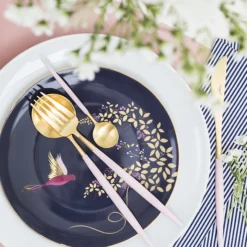 Cutipol Goa Flatware, Pink/gold KITCHEN