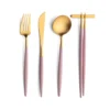 Cutipol Goa Flatware, Pink/gold KITCHEN