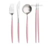 Cutipol Goa Flatware, Pink/silver KITCHEN