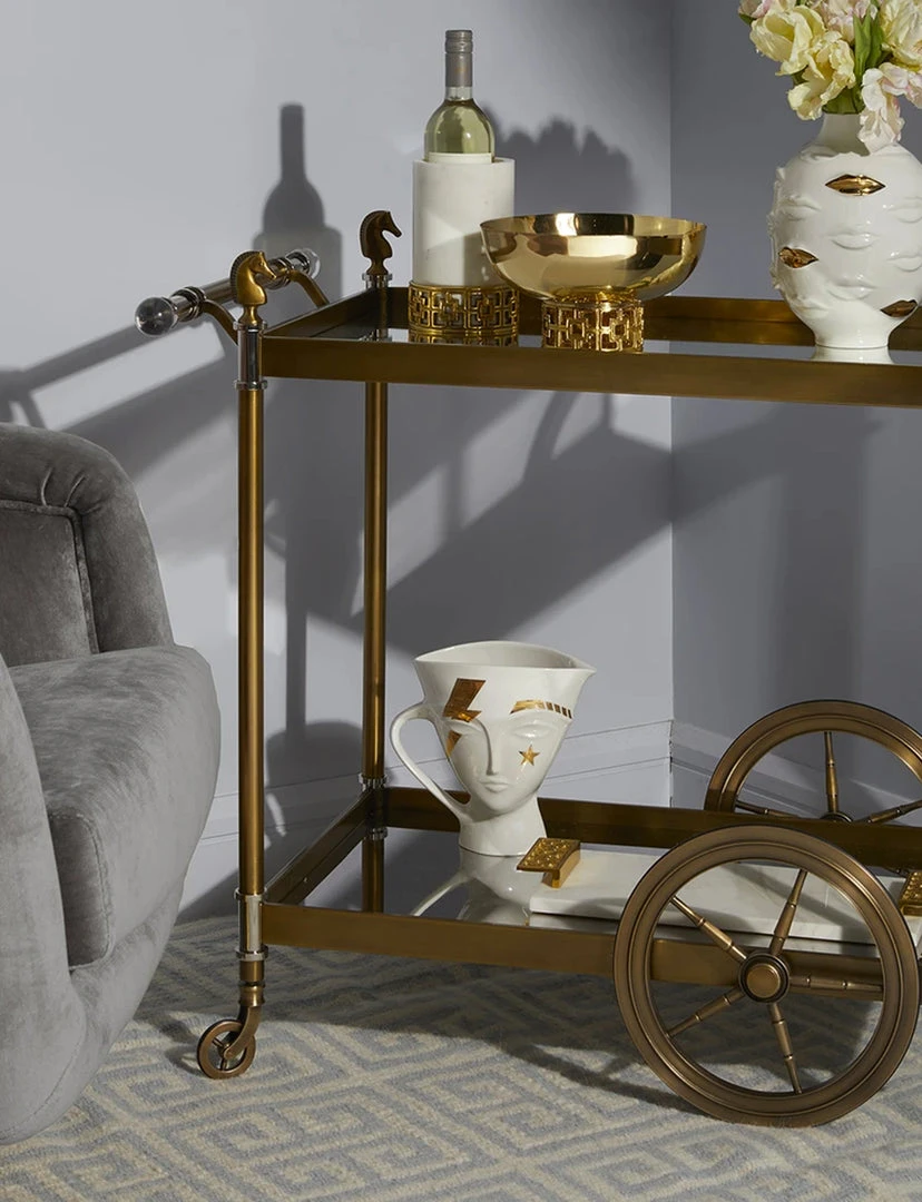 Jonathan Adler KITCHEN Gilded Giuliette Pitcher 4 Jonathan Adler KITCHEN Gilded Giuliette Pitcher