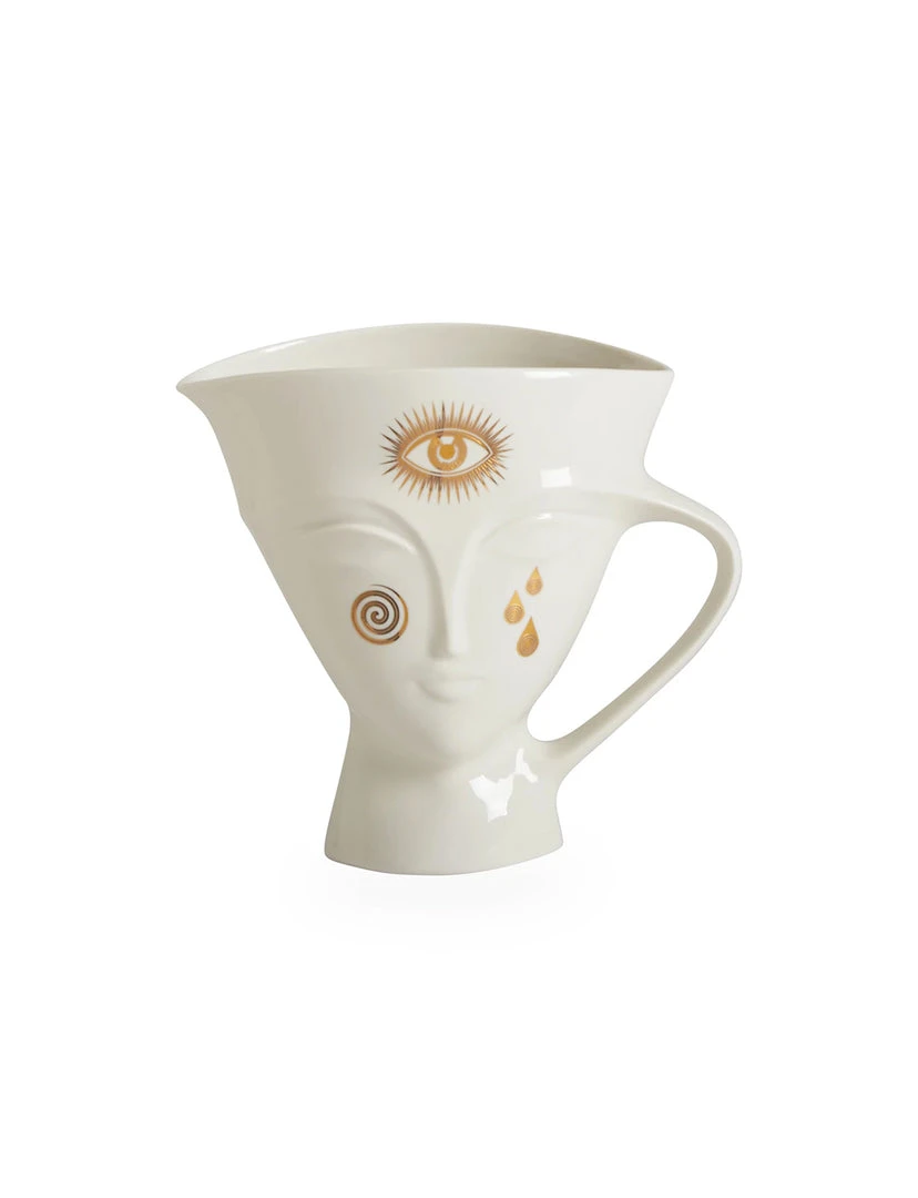 Jonathan Adler KITCHEN Gilded Giuliette Pitcher 1 Jonathan Adler KITCHEN Gilded Giuliette Pitcher
