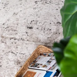 Unique Loom DECOR Classica Rectangle Rug, Beige