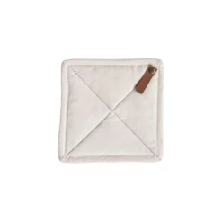 Cheap The Art Soothe Store 32 Creative Co-op Square Cotton Pot Holder W/ Leather Loop