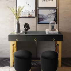 Tov FURNITURE Peony Storage Ottoman