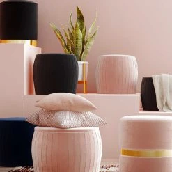 Tov FURNITURE Peony Ottoman