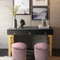 Tov FURNITURE Peony Storage Ottoman