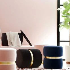 Tov FURNITURE Peony Ottoman