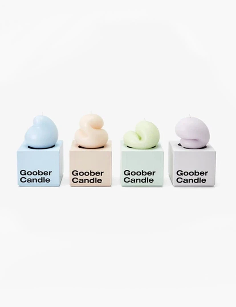 Areaware DECOR Goober Candle, Purple 4 Areaware DECOR Goober Candle, Purple