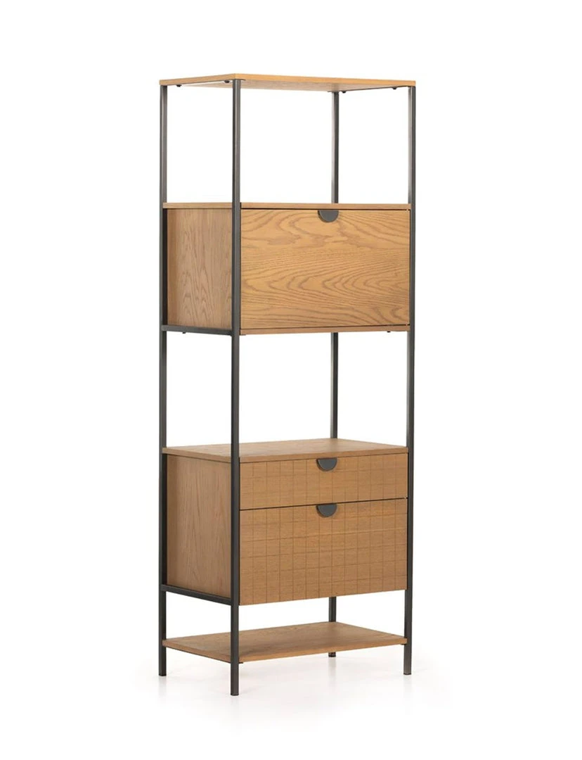 Four Hands Quobo Bookcase 4 Four Hands Quobo Bookcase
