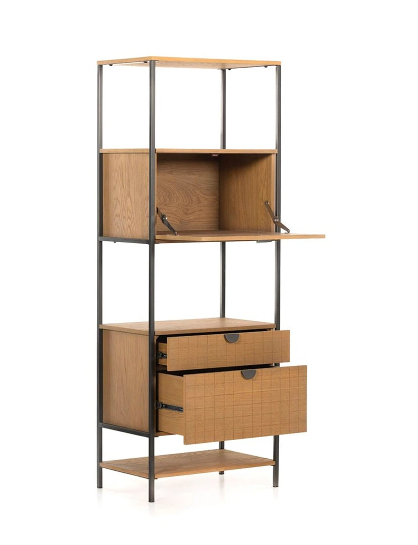 Four Hands Quobo Bookcase 5 Four Hands Quobo Bookcase