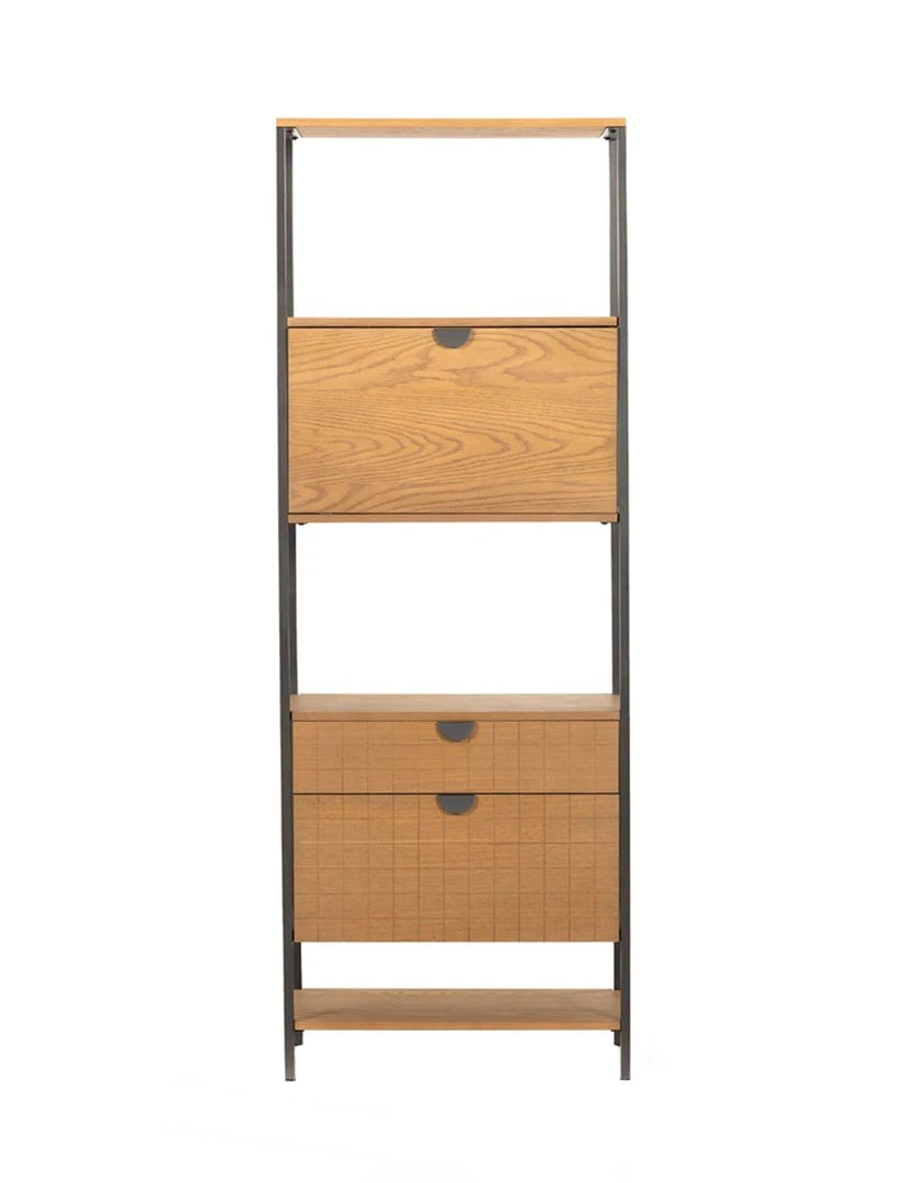 Four Hands Quobo Bookcase 1 Four Hands Quobo Bookcase