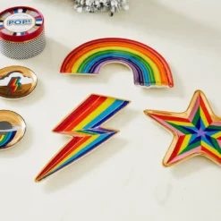 Jonathan Adler DECOR Dripping Rainbow Trinket Tray