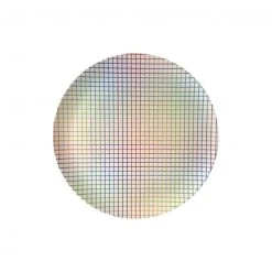 NEW ARRIVAL Xenia Taler Rainbow Grid Side Plate 8"