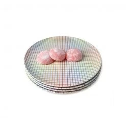 NEW ARRIVAL Xenia Taler Rainbow Grid Side Plate 8"