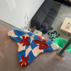 Rashelle Rug 6XS EXCLUSIVE | Checkered Flub Bathmat DECOR