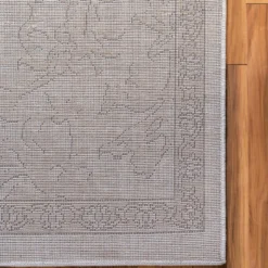 Unique Loom Classica Rectangle Rug, Ivory DECOR