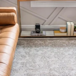 Unique Loom Classica Rectangle Rug, Ivory DECOR