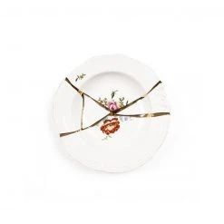 NEW ARRIVAL Seletti Kintsugi Soup Plate, Flowers