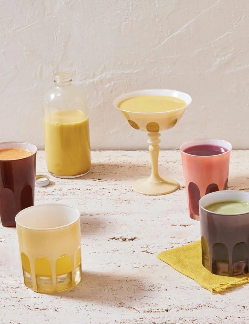 Sir/Madam Rialto Opaque Glass Old Fashioned 2 Sir/Madam Rialto Opaque Glass Old Fashioned