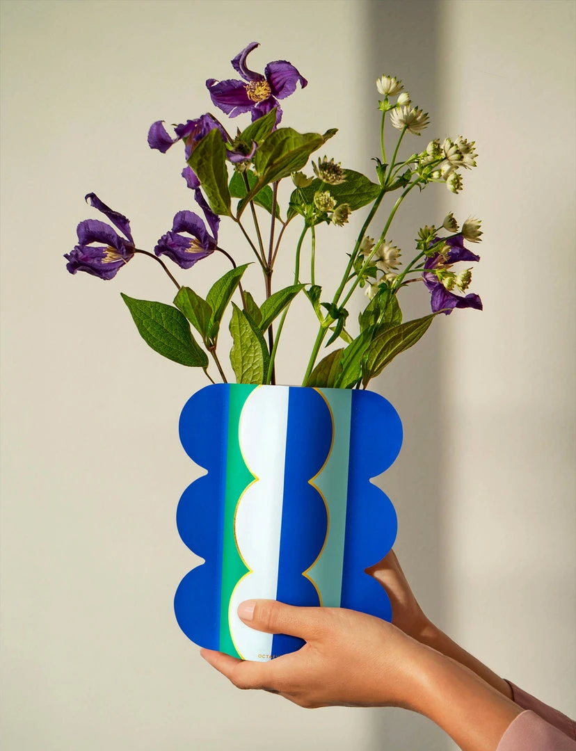 Octaevo BESTSELLER Riviera Wave Paper Vase 3 Octaevo BESTSELLER Riviera Wave Paper Vase