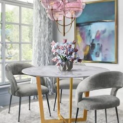 Tov FURNITURE Racoon Dining Chair 34 Tov FURNITURE Racoon Dining Chair