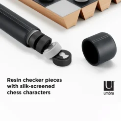 Umbra Rolz Chess/Checkers Set DECOR 10 Umbra Rolz Chess/Checkers Set DECOR