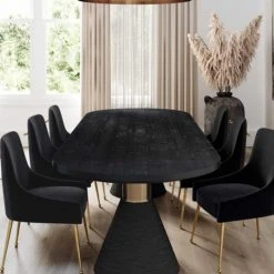 Tov FURNITURE Rose Oval Dining Table