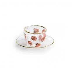Seletti Toiletpaper Coffee Cup, Roses NEW ARRIVAL