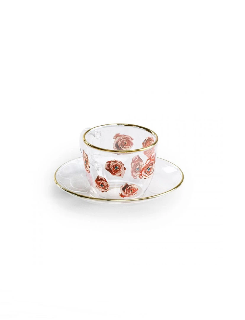Seletti Toiletpaper Coffee Cup, Roses NEW ARRIVAL 2 Seletti Toiletpaper Coffee Cup, Roses NEW ARRIVAL