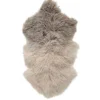 Bloomingville DECOR Dip Dye Stone/Off White Tibetan Lamb Fur