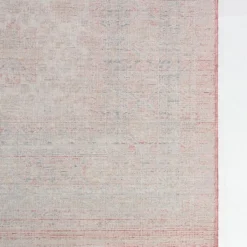 Unique Loom DECOR Barnes Rectangle Rug, Rust Red