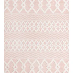Unique Loom DECOR Rina Soto Casa Rectangle Rug, Pink