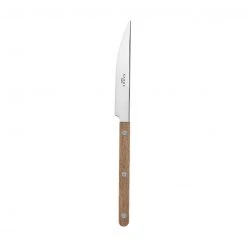 Sabre Bistrot Teak Shiny Dinner Knife NEW ARRIVAL