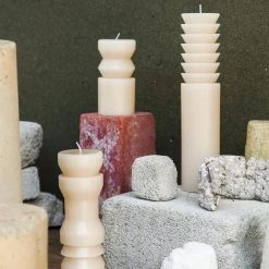 Areaware Totem Candles, Sand BESTSELLER