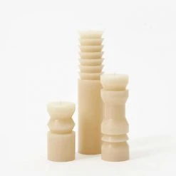Areaware Totem Candles, Sand BESTSELLER