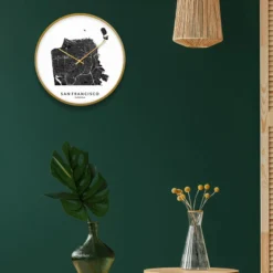 Cloudnola City Map Clock