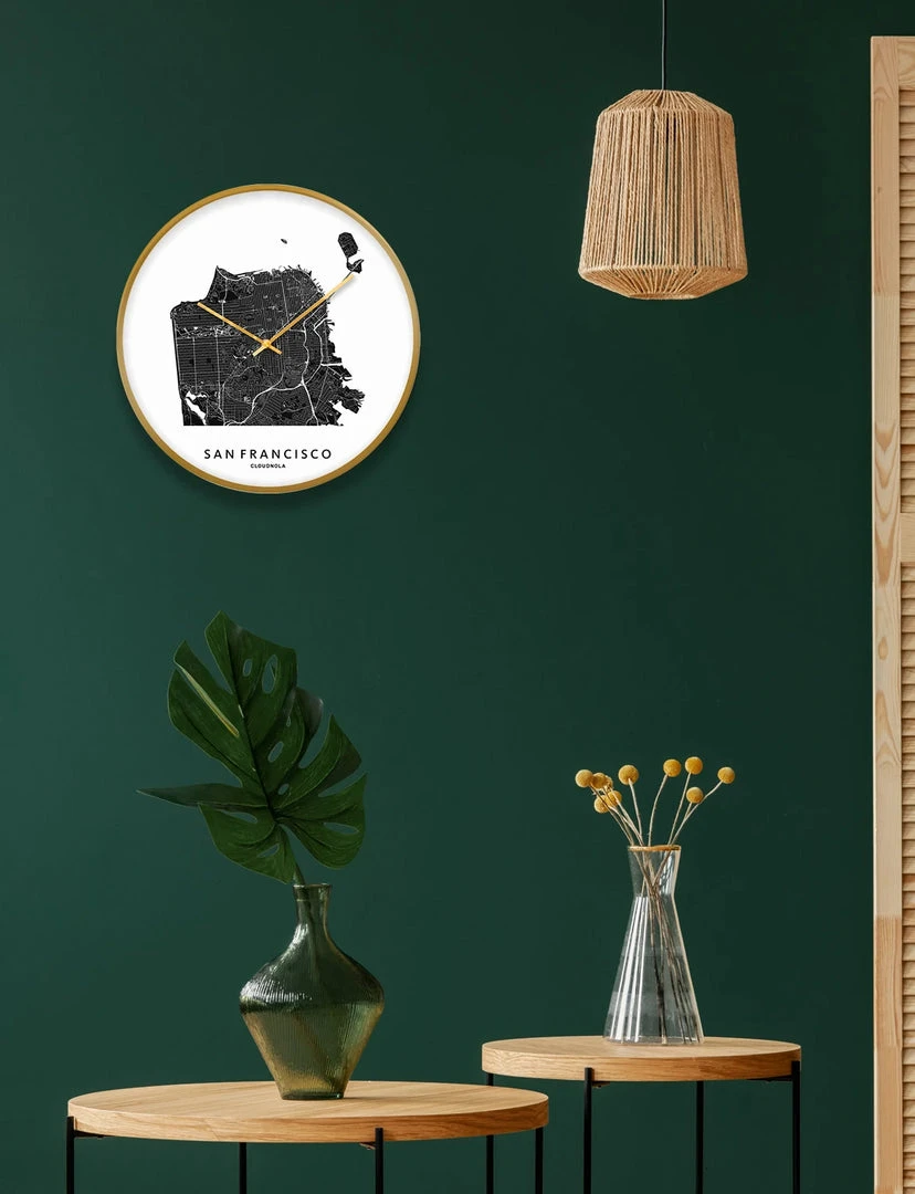 Cloudnola City Map Clock 2 Cloudnola City Map Clock