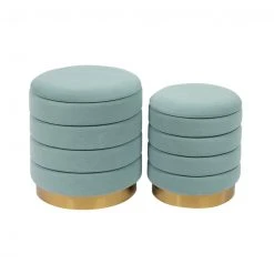 Tov Sammy Storage Ottomans (set Of 2) FURNITURE