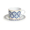 Jonathan Adler Newport Tea Cup & Saucer