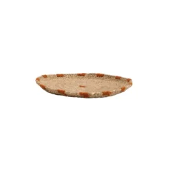 Creative Co-op KITCHEN Round Decorative Hand-Woven Natural Seagrass Tray