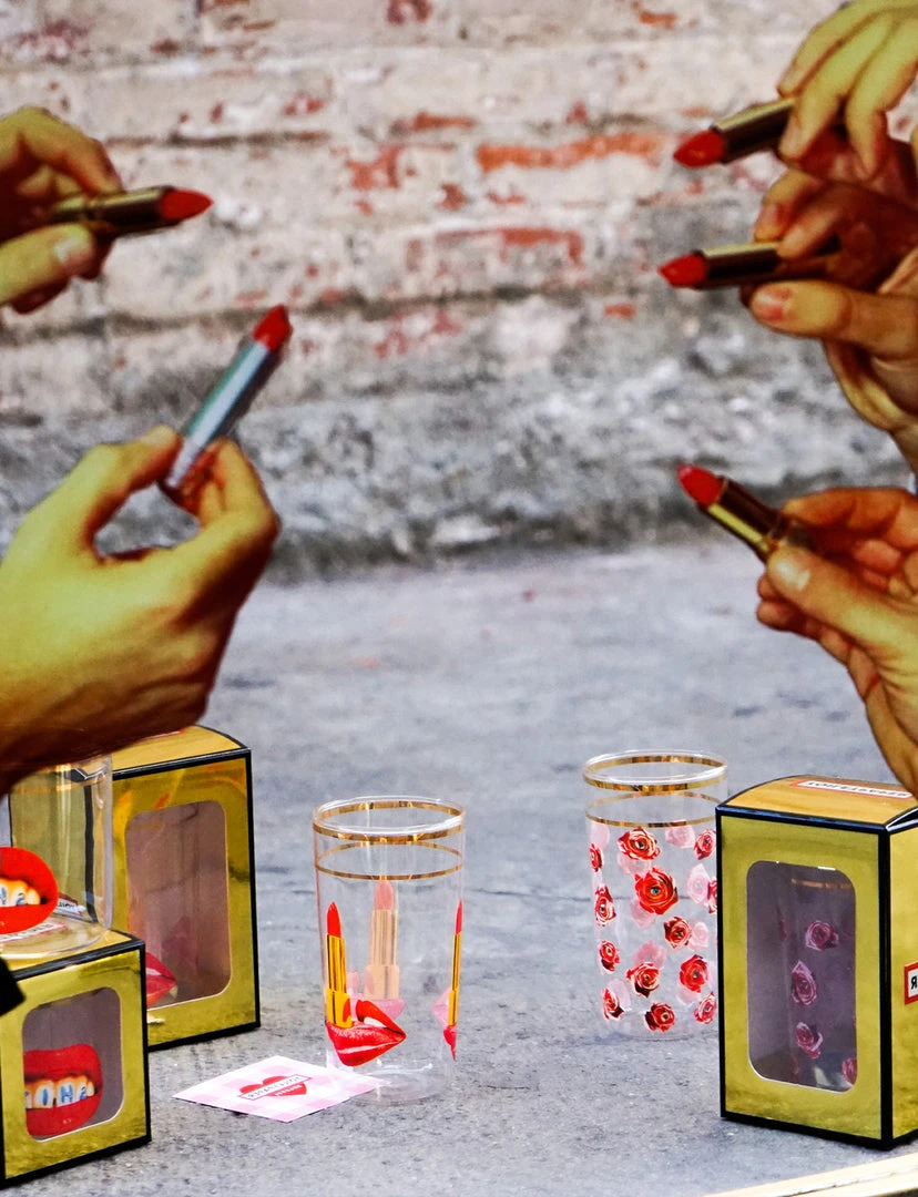 Seletti Toiletpaper Glass, Tongue 3 Seletti Toiletpaper Glass, Tongue