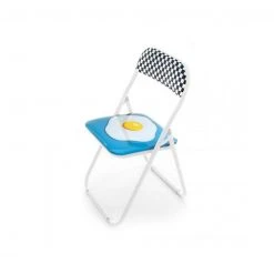 NEW ARRIVAL Seletti Studio Job-Blow Folding Chair, Egg